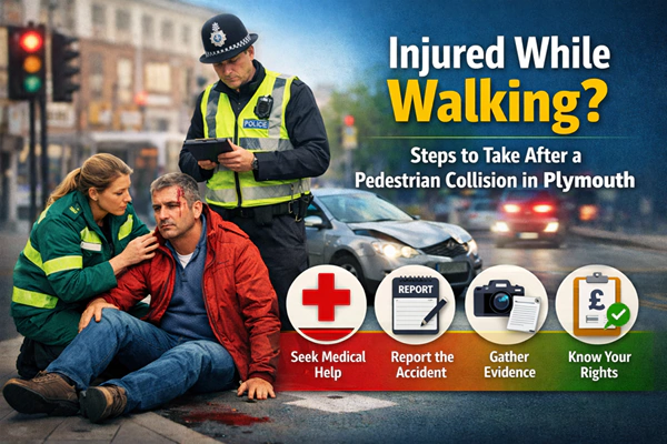 pedestrian collision plymouth